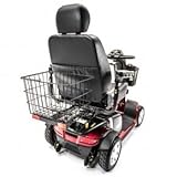 REAR BASKET for Pride, Golden, Drive, Challenger, Go-Go Mobility Scooter with Safety Reflectors