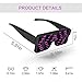 RICISUNG 2019 LED Sunglass,Flashing Cool Party Light up Glasses can work in 8 Animation Modes for 10 Hours,For Nightclubs, DJ, Halloween, Birthday Parties, New Year's party Supplies (Blue)
