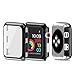 Ultra-Slim Electroplate PC Hard Case Cover Skin For Apple Watch Series 3 38mm,Tuscom (Black)