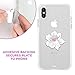 Case-Mate - Car Charms - Decorative Metal Plate + Car Vent Mount - White Flower
