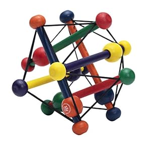 Manhattan Toy Skwish Classic Rattle and Teether Grasping Activity Toy