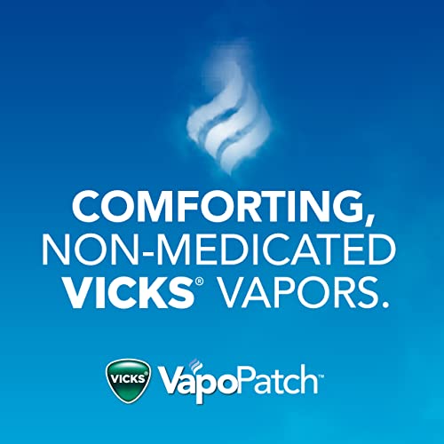 Vicks VapoPatch, Wearable MessFree Aroma Patch, Soothing & Comforting