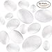 THE TWIDDLERS 50 Pack - Large Set Assorted Styrofoam Easter Eggs - Variety of Sizes - Ideal Easter Children Arts & Craft Gift for Cutting, Shaping & Painting Decorations