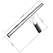 Petcaree Shower Window Squeegee, All-Purpose Squeegee, Film Stainless Steel Wiper with blade 35cm (14