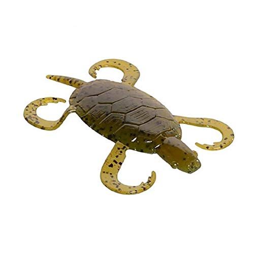 Original Doomzday Turtle 3 in. Soft Plastic Fishing Lure 5Pk