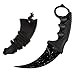 F-FORCE Stainless Steel Tactical Karambit Hawkbill Knife with Sheath and Cord (Star)