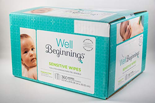 well beginnings sensitive wipes
