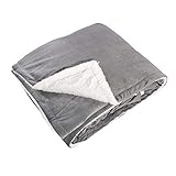 Hudson Home Collection Men and Women Mink Blanket