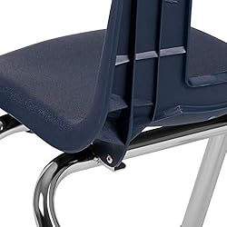 Flash Furniture Mickey Advantage Navy Student Stack