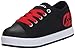 Heelys Fresh X2 Skate Shoe (Little Kid/Big Kid), Black/Red, 5 M US Big Kid