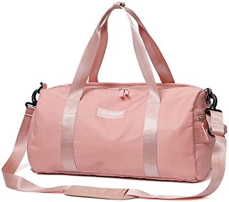 Small Sports Gym Bag for Women, Waterproof Weekender Travel Duffel Bag for Women & Men, Overnight Tote Carry On Bag with Shoes Compartment & Wet Pocket 7 Small Sports Gym Bag for Women, Waterproof Weekender Travel Duffel Bag for Women & Men, Overnight Tote Carry On Bag with Shoes Compartment & Wet Pocket