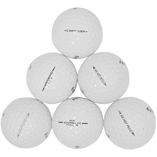 Reload Recycled Golf Balls (24Pack) of Callaway Golf Balls, One Size, White Vinceling