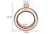 Bangle Bracelet Flask Rose Gold for Women Stainless Steel Flasks for Liquor with Funnel Flagon for Wine Beverages Water Drink Bar Indoor Outdoor Party (Rose Gold)