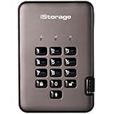 iStorage IS-DAP2-256-SSD-512-C-G 512GB diskAshur PRO2 USB 3.1 portable encrypted SSD drive