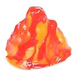 Play Putty - Volcano Lava Play Kit including 9oz of putty in red, neon orange and glow in the dark