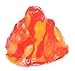Play Putty - Volcano Lava Play Kit including 9oz of putty in red, neon orange and glow in the dark