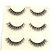 VGTE 5D False Eyelashes Extension 7 Pairs Dramatic Volumn Hand-Made Lashes for Women's Make Up Reusable Cruelty-Free Fake Eyelash