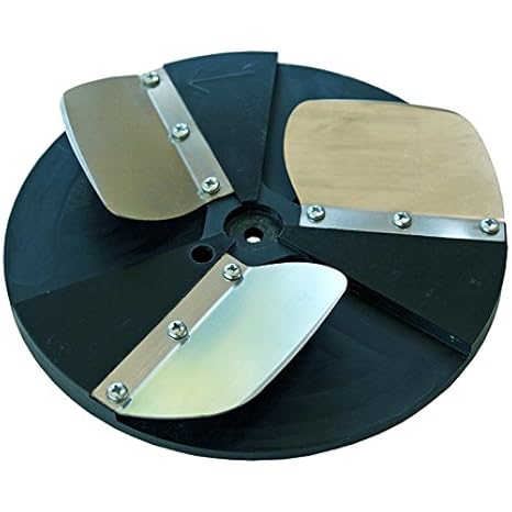 Rokamat Schaber-Scheiben - Ø200mm - 2er Pack - zum Entfernen von Tapeten oder für andere Schabearbeiten geeignet