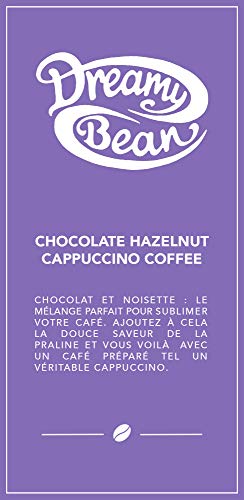 Dreamy Bean - Gemahlener Kaffee mit Schokoladen-Haselnuss-Cappuccino Aroma - 227g Packung – Bild 3