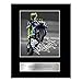 iconic pic Valentino Rossi Mounted Photo Display Yamaha #1 Autographed Gift Picture Print