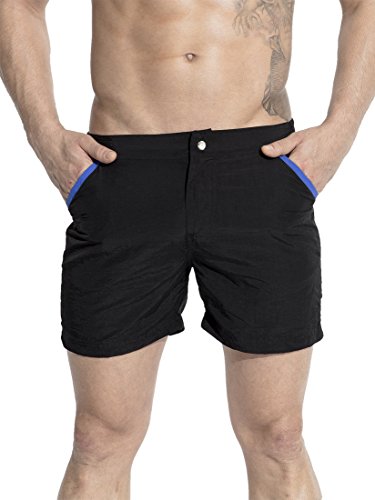 Neleus men s dry fit running gym sports shorts with pockets,707,b…