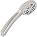 High Pressure RV Shower Head - 3 Inch Removable Hand Held Showerhead With Hi Water Spray For Handheld Camper Heads - Brushed Nickel