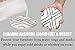 ENKORE Absorbent Coasters for Drinks, Set of 6 Extra Large 4.3
