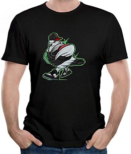 Hip Hop Staple Pigeon Relaxed Graphic Men's/Unisex T-Shirt O-Neck Short Sleeve Tees