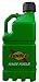 2 Pack Sunoco 5 Gallon Green Race Utility Jugs and 2 Deluxe Filler Hoses