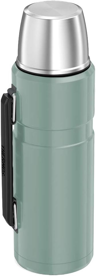 Thermos, Stainless King Duck Egg Travel Flask (1.2L), Premium Leak Proof Insulated Tea & Coffee Flask for Hot & Cold Drinks - Image 4