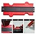 10 Inch Contour Gauge Duplicator, Master Outline Profile Gauge Woodworking Ruler for Precise Shape Measuring Tool, Easy Copy Template And Tracing