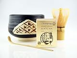 Goodwei Japanese Matcha Tea Ceremony Set (Black)