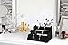 TWING 3 -TIER Scrunchie Holder Stand Black Velvet Bracelet Holder -Watch Necklace Jewelry Display Stand and Organizer Rack