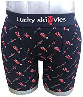 Lucky Skivvies Women's Boxer Briefs (L- Large, Dawn)