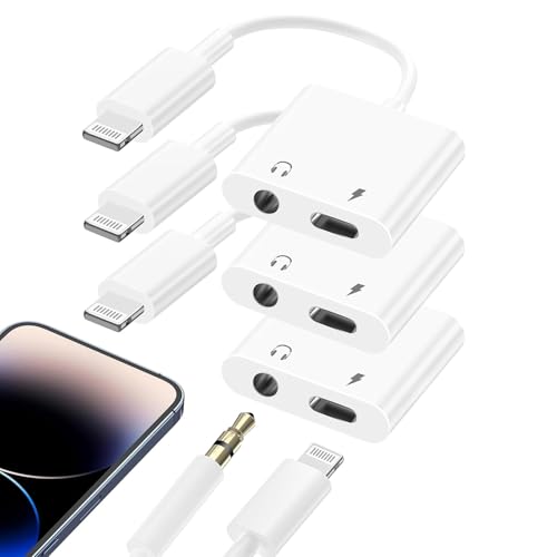1STCHAMP Lightning to 3.5mm Headphone Adapter