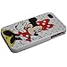 iPhone 5 & 5S Mickey & Minnie Mouse Tinkerbell Disney TPU Silicone Case Bundle w/ a Bonus iPhone 4/4S Screen Protector & Allsales1955 American Flag Vinyl Sticker (Minnie Mouse Red Bow)