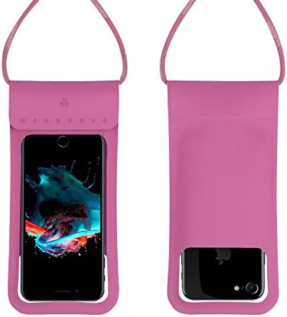 Waterproof Case Cell Phone Dry Bag for iPhone X Plus, 8, 8 Plus, 7, 7plus, 6, 6s, 6s Plus, Samsung Galaxy Note 8, S9, S8, S8 Plus, 5-6 Inch Water Resistant Phone Pouch, Key/Card Holder
