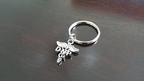 DNP Doctorate of Nurse Practitioner Medical Caduceus Student Graduation Class Gift Ceremony Key Chain