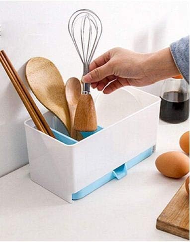 NexusWorld Sink Dish Drainer Drying Rack Sink Organizer Stand, Cutlery & Sponge Holder Organizer for Kitchen Tool