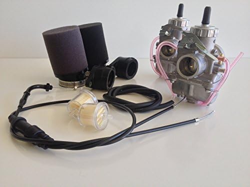 Vm30 Mikuni 30mm Carb Carburetors Carburetor Kit Kz440 Kz400 Kawasaki Twin