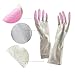 URSMART Reusable Household Gloves - Waterproof Rubber Latex Cleaning Laundry Gloves Dishwashing Gloves for Kitchen Dish Washing Laundry Cleaning (5pairs)