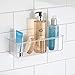 iDesign AFFIXX Plastic Wall Mount Organizer for Kitchen, Bathroom, Office, Bedroom, Garage, Craft Room, 3