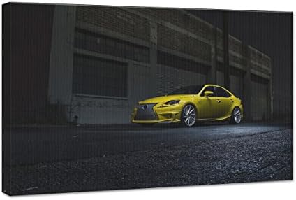 2014 Lexus Is 350 F Sport By Vossen Wheels 18X24 Gallery Wrapped 1.5" Depth Canvas Print