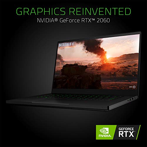 Razer Blade 15 Gaming Laptop 2019: Intel Core i7-9750H 6 Core, NVIDIA GeForce RTX 2060, 15.6