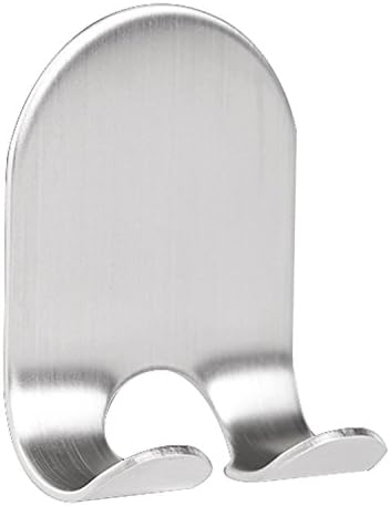 Stainless Steel Strong Self Adhesive Multi Purpose Sticking Wall Hooks, Razor Holder, Power Plug Line Hook Wall, Towel Robe Hook