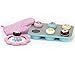 Sophia's 9 Piece Wooden Cupcake Set, Multicolor