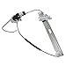 AutoandArt Brock Replacement Passengers Rear Power Window Lift Regulator with Motor Assembly Compatible with 00-06 Van LC62-72-590A