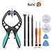 Kaisi LCD Screen Opening Tools Suction Cup Pliers Repair Tools Kit of Opening Touch Screen and Shell Compatible for Cell Phone, iPhone, Samsung, iPad, iPod, iMac, Tablets, Laptops and More, 9 Piece