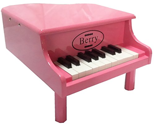 Berry Toys 18-Key Baby/Toddler Little Grand Piano, Pink