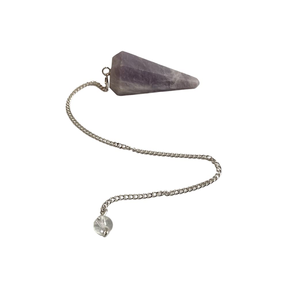 VIE Pendulum with Chain (Lepidolite)